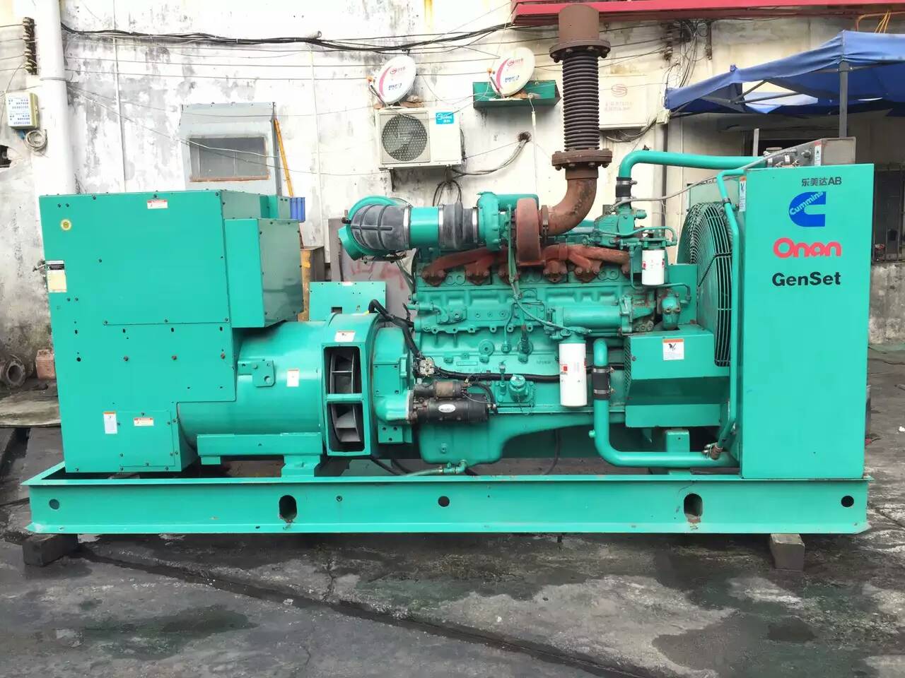 郸城租赁发电机-柴油发电机不正常冒烟的原因
